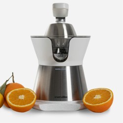 Spremiagrumi Elettrico Universal Blue JUICY Bianco Acciaio 300 W