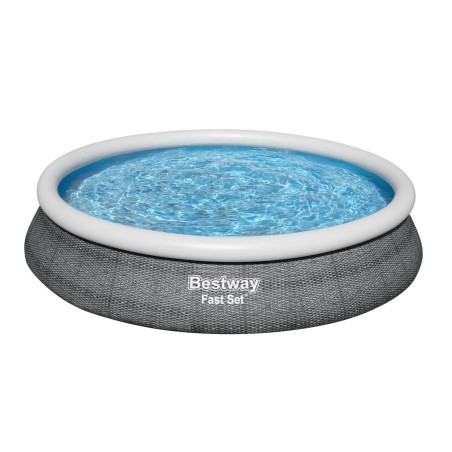 Bestway Piscina Gonfiabile Adulto Ratan con Depuratore 475x84 cm Giardino 57313