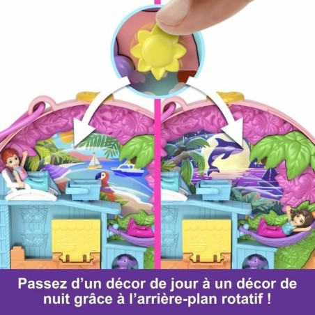 Bambolotto Bebè con Accessori Polly Pocket Moped Adventure