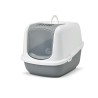 Lettiera per Gatti Savic Nestor Jumbo Bianco Beige Plastica