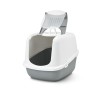 Lettiera per Gatti Savic Nestor Jumbo Bianco Beige Plastica