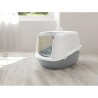 Lettiera per Gatti Savic Nestor Jumbo Bianco Beige Plastica