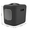 Lettiera per Gatti Rotho Biala XL anthracite Antracite Plastica