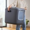 Lettiera per Gatti Rotho Biala XL anthracite Antracite Plastica