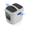Lettiera per Gatti Rotho Biala XL Bianco Plastica