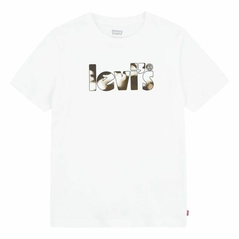 Maglia Levi's Camo Poster Logo Bright 60732 Bianco Maglia Levi's Camo Poster Logo Bright 60732 Bianco