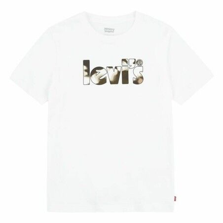 Maglia Levi's Camo Poster Logo Bright 60732 Bianco