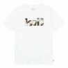 Maglia Levi's Camo Poster Logo Bright 60732 Bianco