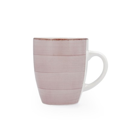 Tazza Quid Vita Morning Ceramica Rosa 350 ml (12 Unità)