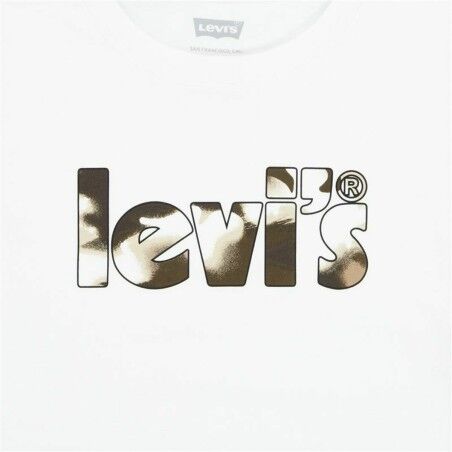 Maglia Levi's Camo Poster Logo Bright 60732 Bianco