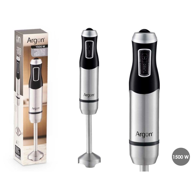 Frullatore ad Immersione Argon SW-227-BL Nero Acciaio 1500 W Frullatore ad Immersione Argon SW-227-BL Nero Acciaio 1500 W