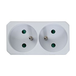 Adattore con prese Esperanza ELK305W 2 Prese