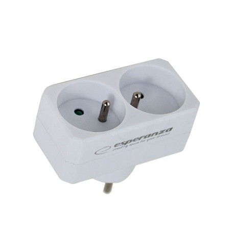 Adattore con prese Esperanza ELK305W 2 Prese
