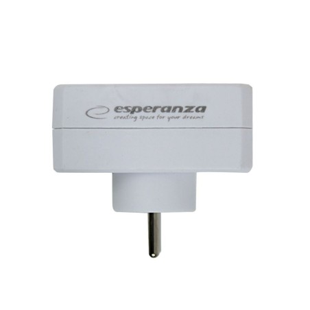 Adattore con prese Esperanza ELK305W 2 Prese