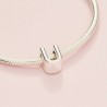 Perlina Donna Pandora LETTER T SILVER Argentato