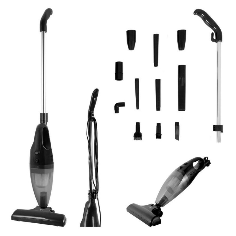 Aspirapolvere senza Cavo Eldom TWINN Nero 500 W 2 in 1 13 Pezzi Aspirapolvere senza Cavo Eldom TWINN Nero 500 W 2 in 1 13 Pezzi
