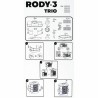 Gabbia Zolux Rody3 Metallo Plastica 41 x 36 x 27 cm (1 Pezzi)