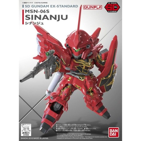 Personaggi d'Azione Bandai MSN-06S SINANJU