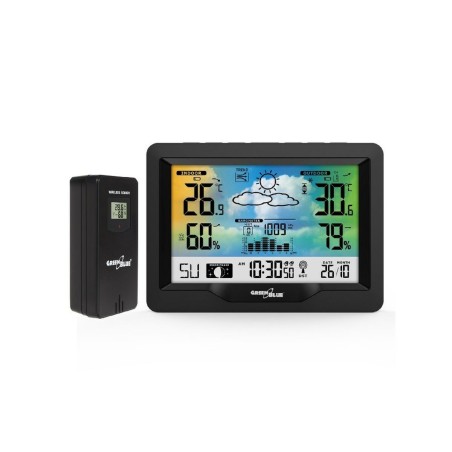 Stazione Meteorologica Multifunzione Greenblue GB540 Nero