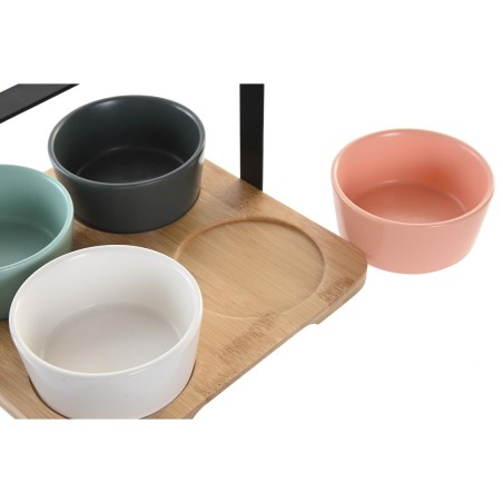 Set da Aperitivo DKD Home Decor 20 x 20 x 14 cm Porcellana Multicolore