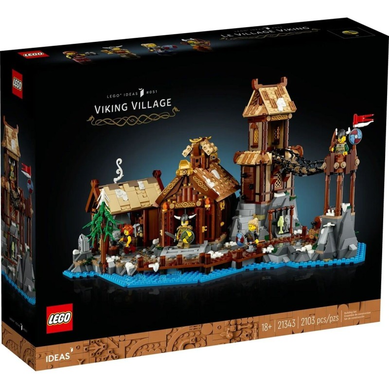 Set di Costruzioni Lego PUEBLO VIKINGO 2103 Piezas Set di Costruzioni Lego PUEBLO VIKINGO 2103 Piezas