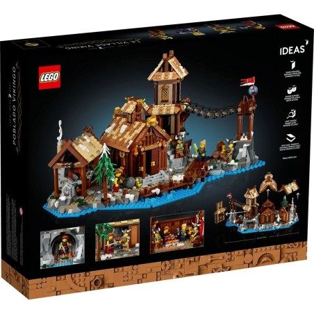 Set di Costruzioni Lego PUEBLO VIKINGO 2103 Piezas