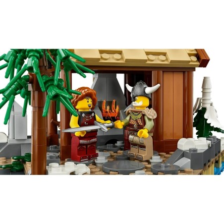 Set di Costruzioni Lego PUEBLO VIKINGO 2103 Piezas