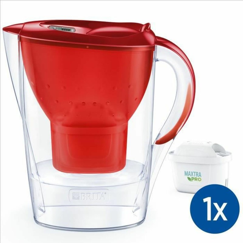 Brocca filtrante Brita Marella Rosso 2,4 L Brocca filtrante Brita Marella Rosso 2,4 L