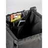 Carrello Rolser basket mf 4b Nero 50 L
