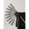 Carrello Rolser basket mf 4b Nero 50 L