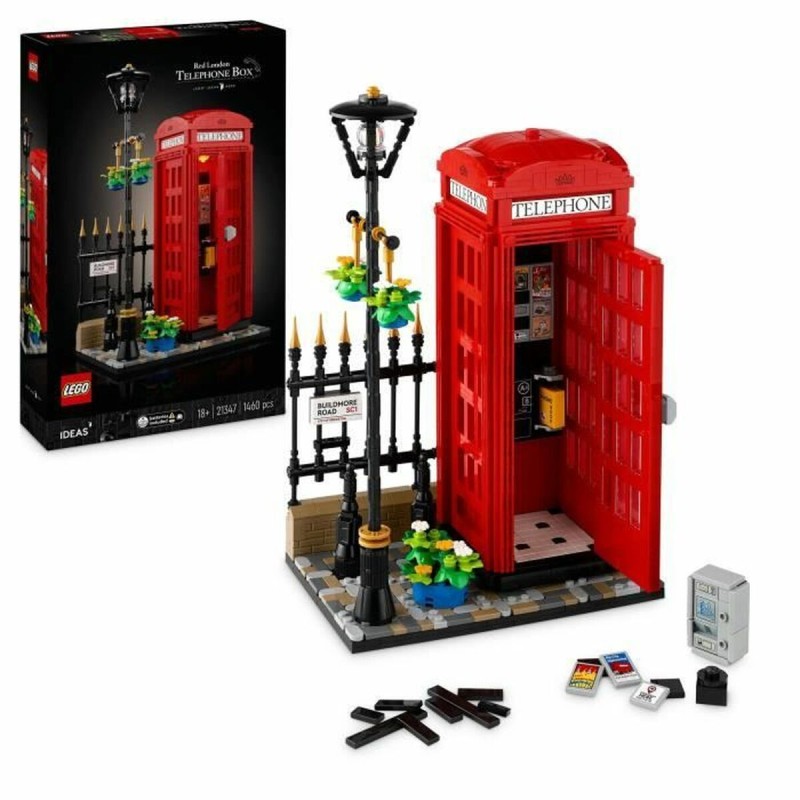 Set di Costruzioni Lego 21347 London Telephone Booth 1460 Pezzi Set di Costruzioni Lego 21347 London Telephone Booth 1460 Pezzi