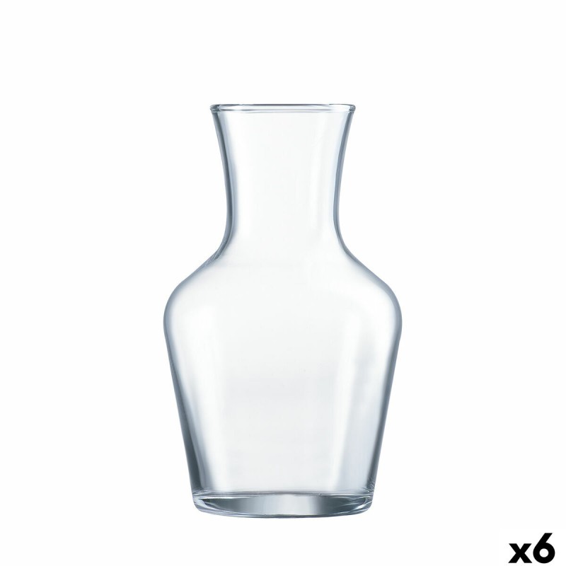Borraccia Luminarc Sans Bouchon Trasparente Vetro 1 L (6 Unità) Borraccia Luminarc Sans Bouchon Trasparente Vetro 1 L (6 Unità)
