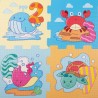 Tappeto da gioco Colorbaby Marino EVA 8 Pezzi (4 Unità)