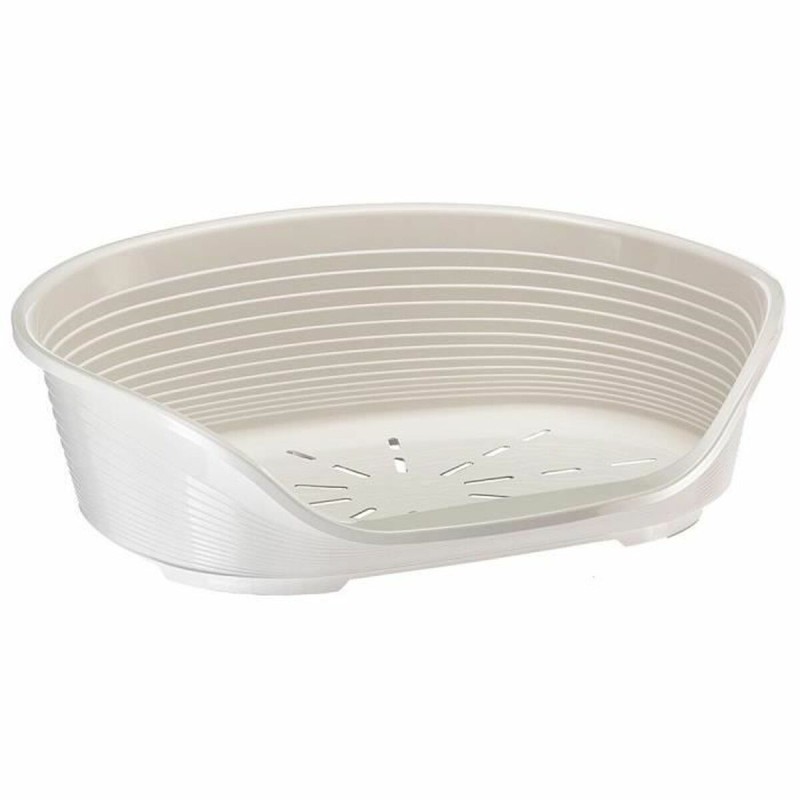 Cuccia per Cani Ferplast Siesta Deluxe Basket Size 2 49 x 36 x 17,5 cm Bianco Cuccia per Cani Ferplast Siesta Deluxe Basket Size 2 49 x 36 x 17,5 cm Bianco