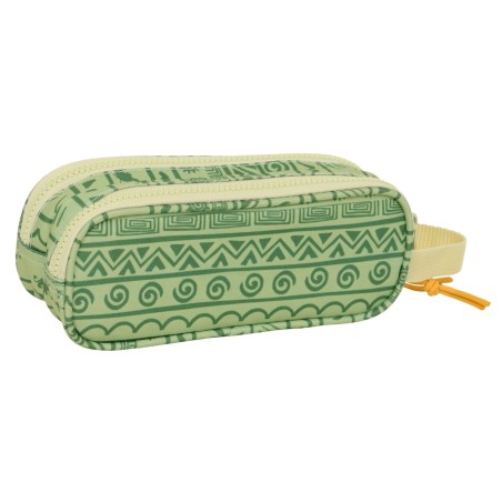 Portaoggetti Doppio Mufasa Verde Beige 21 x 8 x 6 cm
