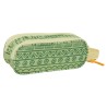 Portaoggetti Doppio Mufasa Verde Beige 21 x 8 x 6 cm