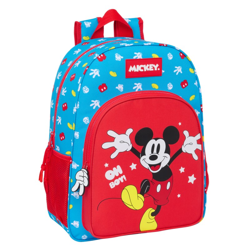 Zaino Scuola Mickey Mouse Clubhouse Fantastic Azzurro Rosso 33 x 42 x 14 cm Zaino Scuola Mickey Mouse Clubhouse Fantastic Azzurro Rosso 33 x 42 x 14 cm