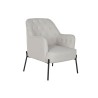Poltrona DKD Home Decor Nero Beige Metallo 65 x 73 x 79,5 cm