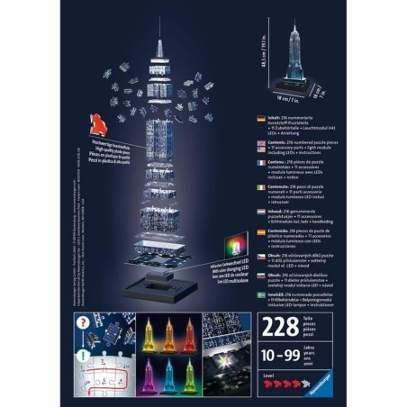 Puzzle 3D Ravensburger Iceland: Kirkjuffellsfoss  216 Pezzi 3D