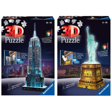Puzzle 3D Ravensburger Iceland: Kirkjuffellsfoss  216 Pezzi 3D