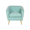 Poltrona DKD Home Decor Verde Dorato Metallo 70 x 68 x 73 cm