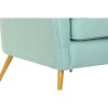 Poltrona DKD Home Decor Verde Dorato Metallo 70 x 68 x 73 cm