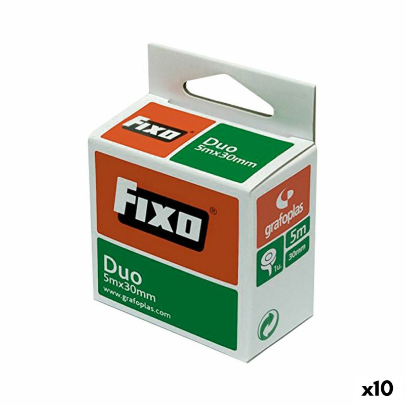 Nastro biadesivo Fixo 30 mm x 5 m (10 Unità) Nastro biadesivo Fixo 30 mm x 5 m (10 Unità)