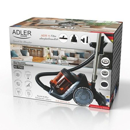 Aspirapolvere Adler AD 7065 Nero Arancio 700 W 3000 W
