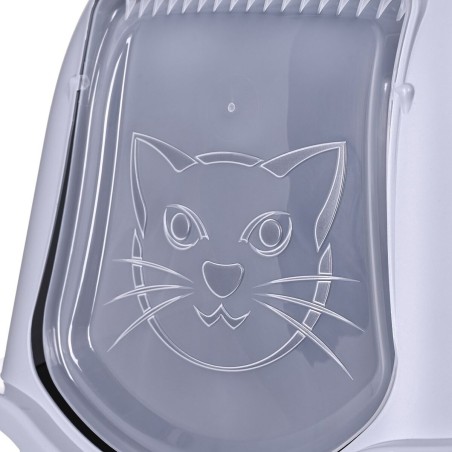 Lettiera per Gatti Diamentiq 4004508810DIA Bianco Grigio Plastica 40 x 38,7 x 55,5 cm