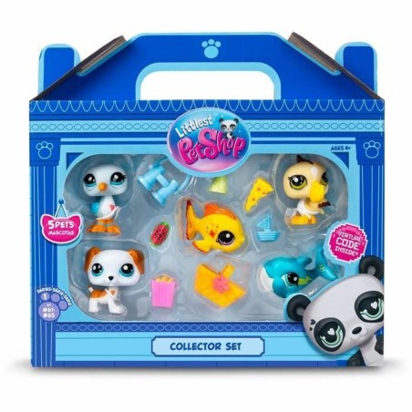 Figure di animali Bandai Littlest Pet Shop Plastica