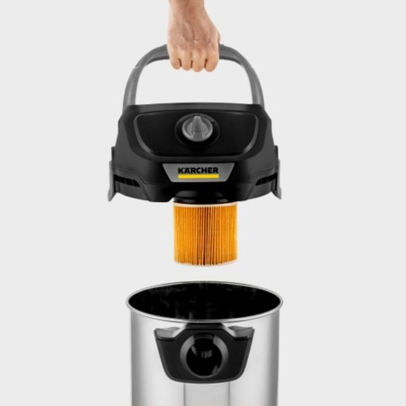 Aspirapolvere Kärcher 1.628-449.0 Argentato 1000 W