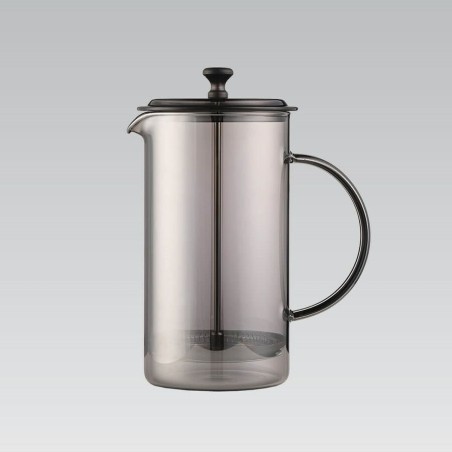 Teiera Feel Maestro MR-1861-1000 Nero Trasparente Acciaio inossidabile Vetro Borosilicato 1 L