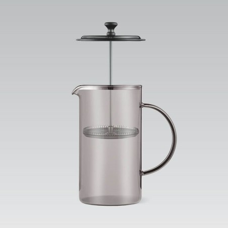 Teiera Feel Maestro MR-1861-1000 Nero Trasparente Acciaio inossidabile Vetro Borosilicato 1 L