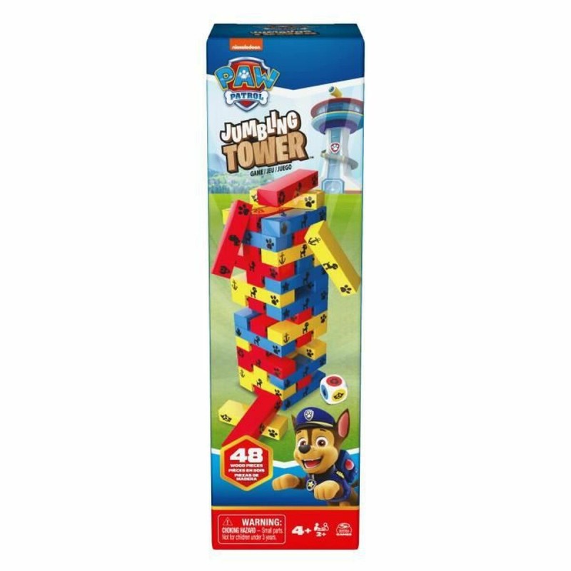 Gioco da Tavolo The Paw Patrol JUMBLING TOWER (48 Pezzi) (1 Unità) Gioco da Tavolo The Paw Patrol JUMBLING TOWER (48 Pezzi) (1 Unità)